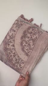 Lilac with readymade blouse