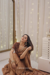 Saiyaara with Stitched blouse