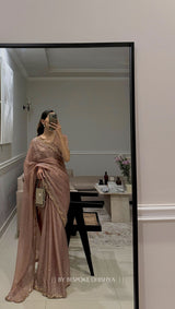 Georgia with blouse stitching and petticoat