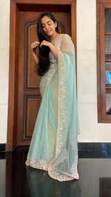 SAIRA (with Stitched Blouse)